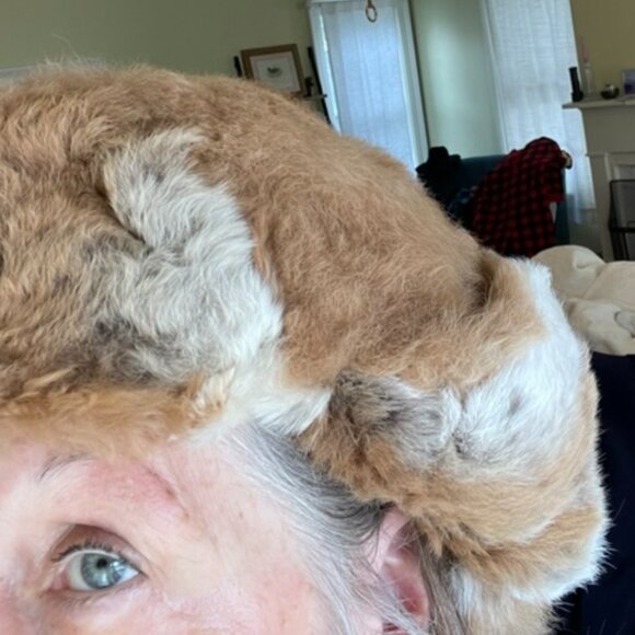 Rabbit fur hat NWOT - Picture 4 of 7